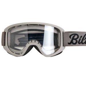 Biltwell (M2LOGTIBK) Script Moto 2.0 Goggles (Titanium) New Never Worn